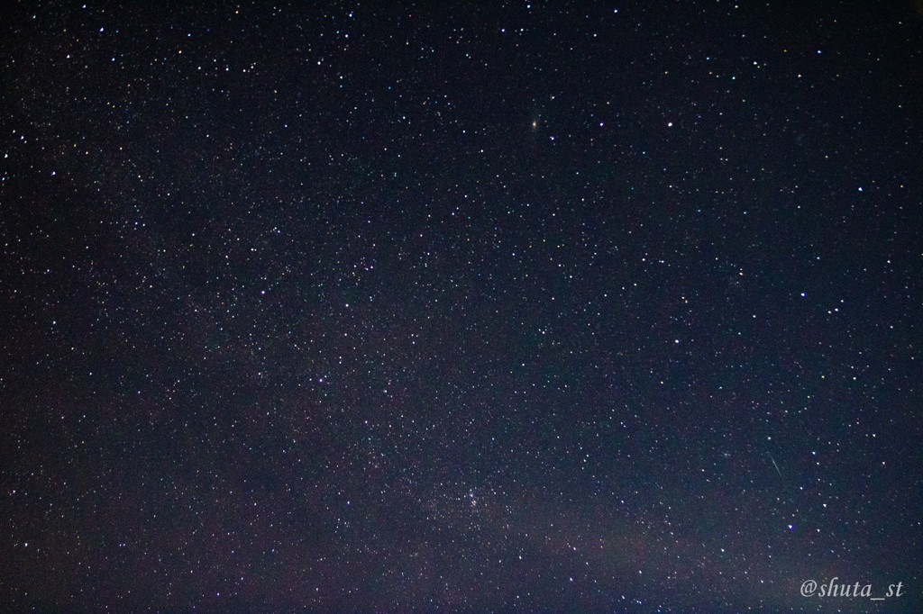 勝浦漁港の星空