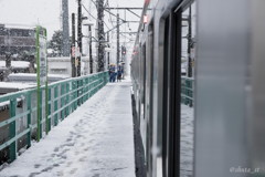 雪の駅