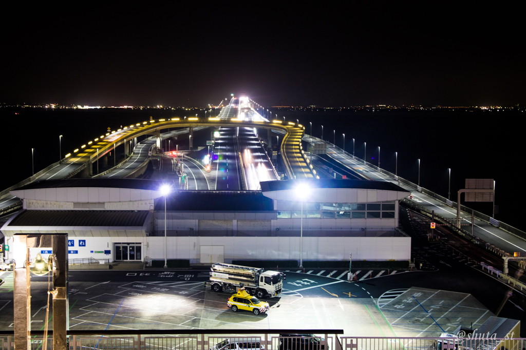 海ほたるの夜景