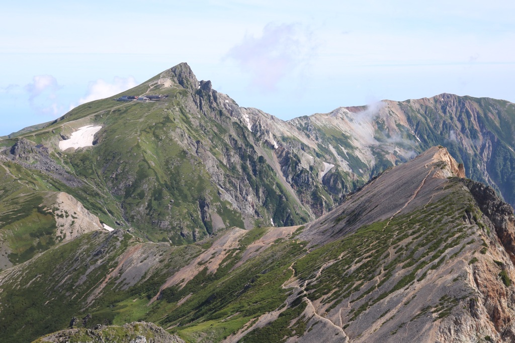 杓子岳 白馬岳