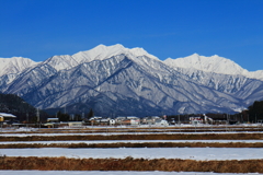 北アルプス後立山連峰