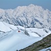 剱岳と種池山荘