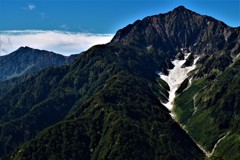 鹿島槍ケ岳北壁とカクネ里