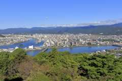 五台山からの風景