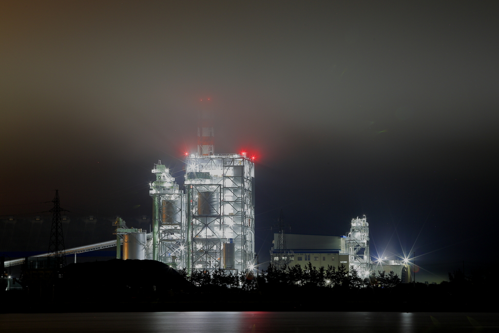 工場夜景