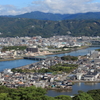 五台山からの風景
