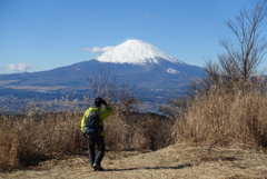 富士を仰ぎ見て 最高のハイキング