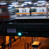 夜の中野駅