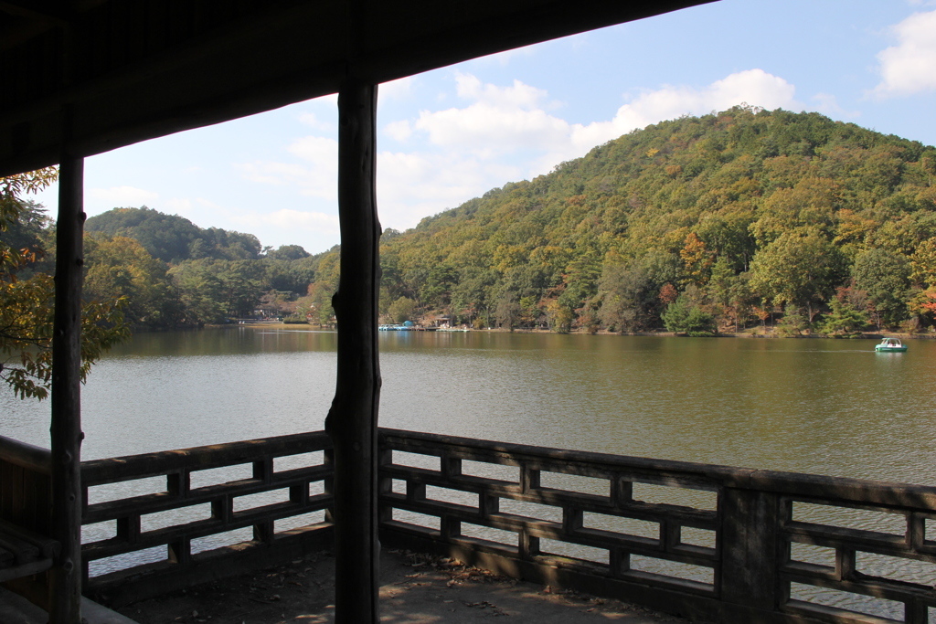 眺める宝ヶ池公園