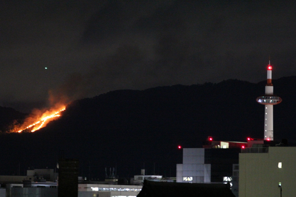 お盆の夜　