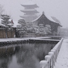 白銀の東寺