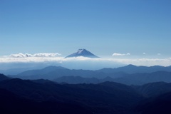 大菩薩嶺（富士山アップ）