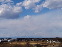 男体山と日光連山