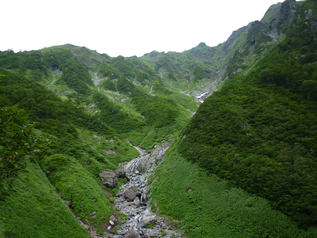 谷川岳厳剛新道１