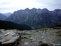 穂高連峰と上高地