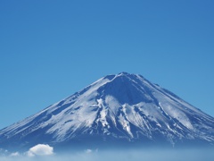 河口湖町毛無山から