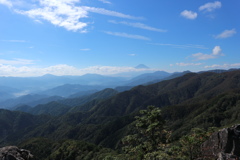 姥子山からの富士山