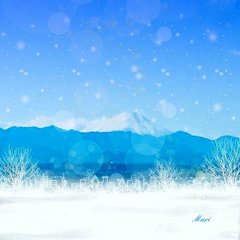 雪やこんこ♬　キャプションは是非、歌いながら読んでくださいね