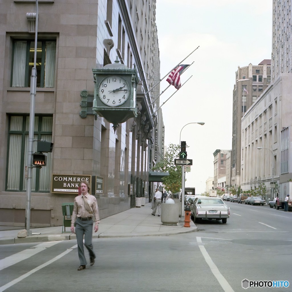 街角の時計　Kansas City
