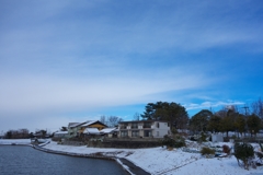 珍しく雪が降りました　＃4