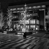 夜景　モノクロ　２