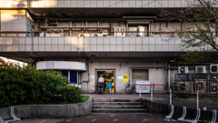 ある駅ビル風景