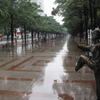 雨の長安　中国広東省