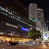 駅前夜景