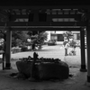 朝のお参り