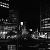駅前夜景