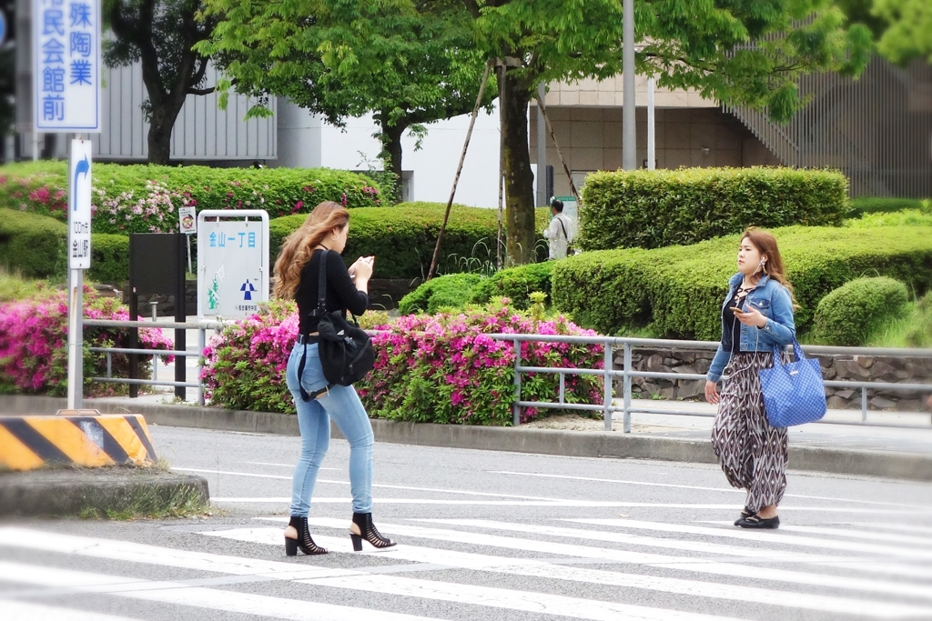 日常的なスマホウォーク