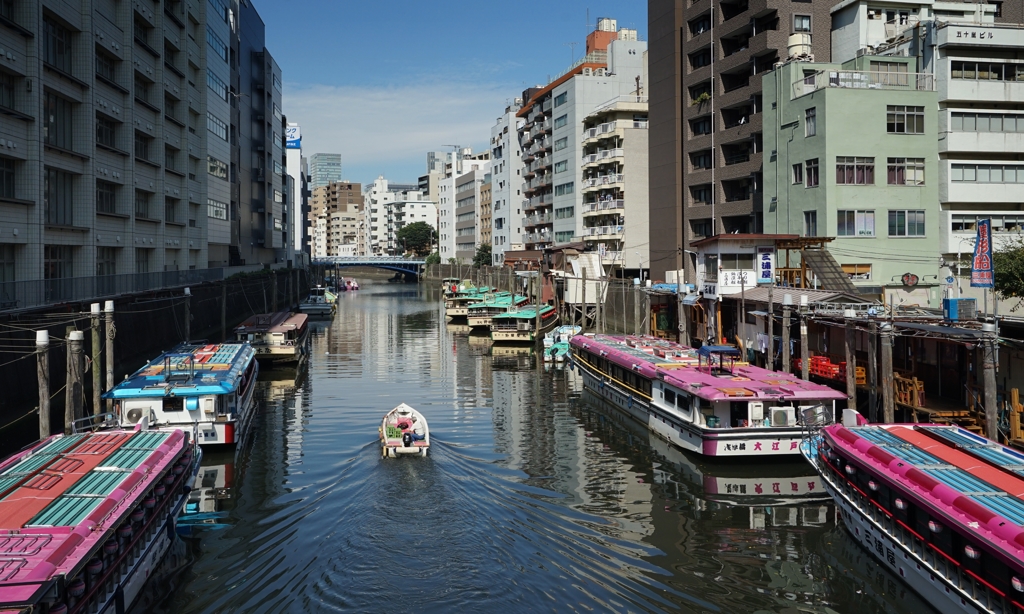 浅草橋からの神田川