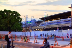 駅西で一服
