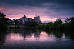 日没の乙川