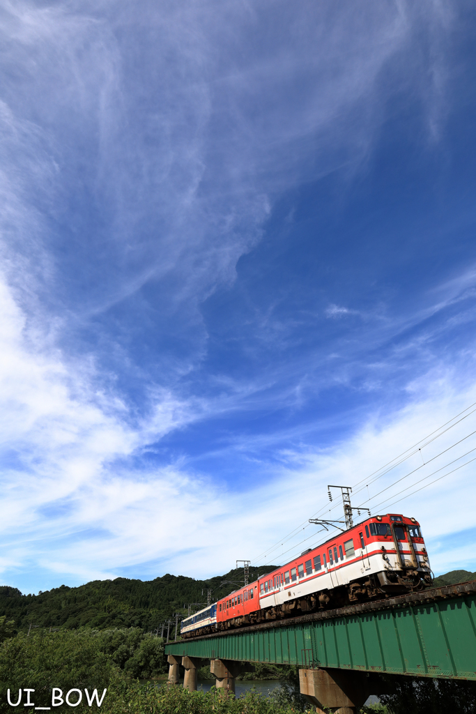 青い空と白い雲