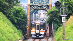 曇天の朝は
