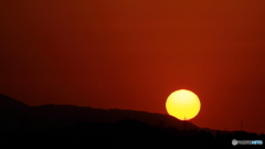 黄砂飛来により（３）