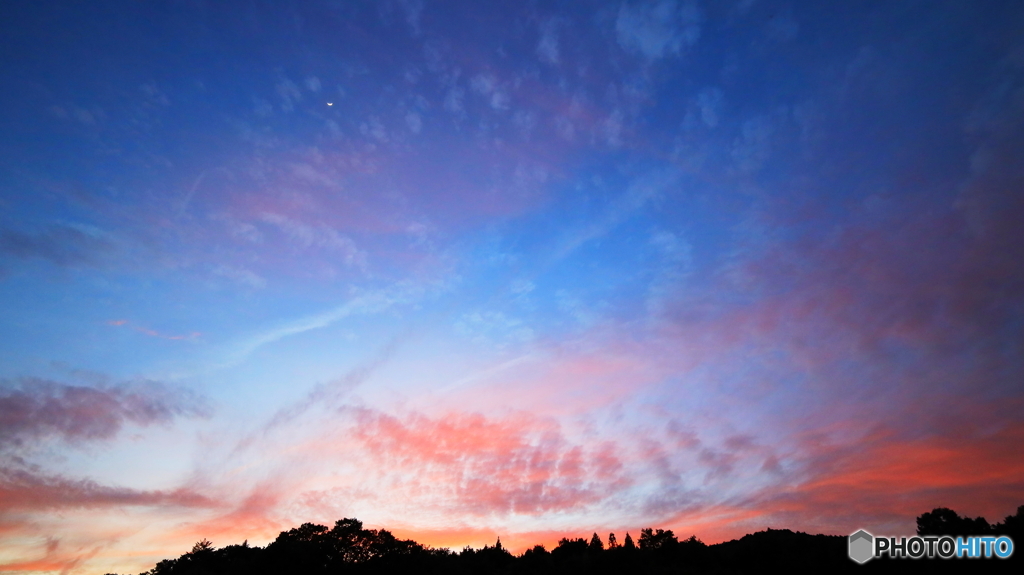 続 雨上がりの夕焼け