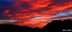 綺麗な夕焼け