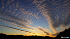 今日の夕景