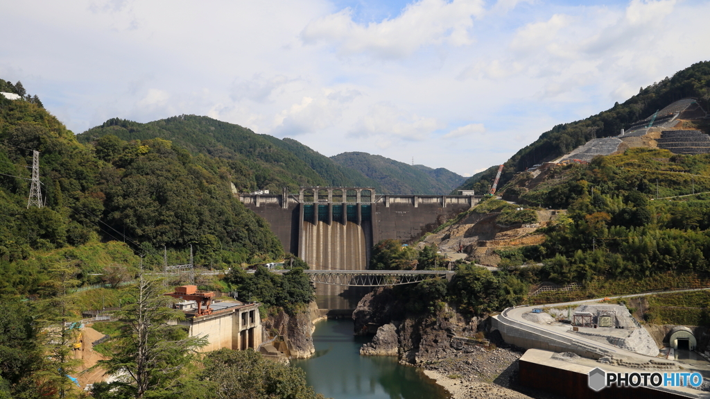 新丸山ダム工事進捗状況