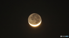 地球照：今日は７００ｍｍで