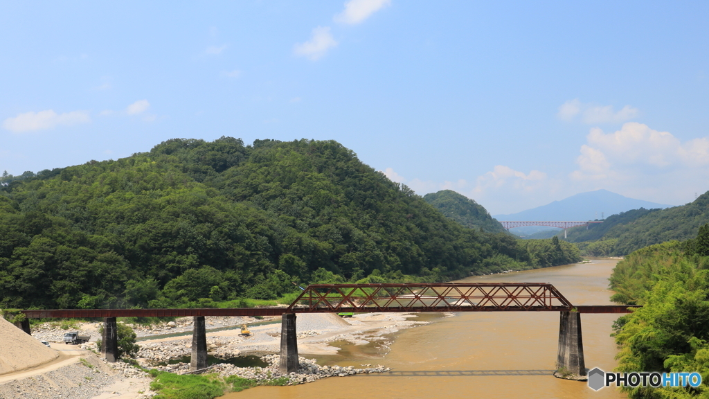 北恵那鉄道の遺構