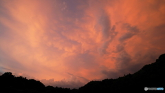 今日の夕景
