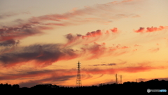祝日の夕景