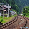 山間の駅