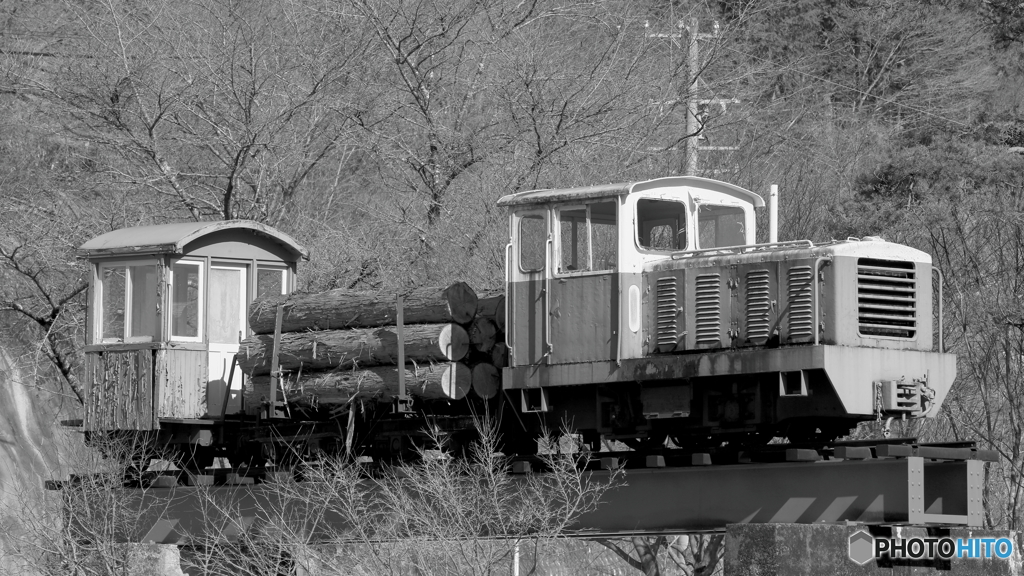 森林鉄道の機関車