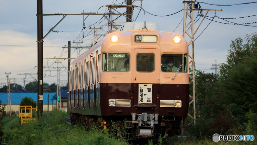 出勤途中に