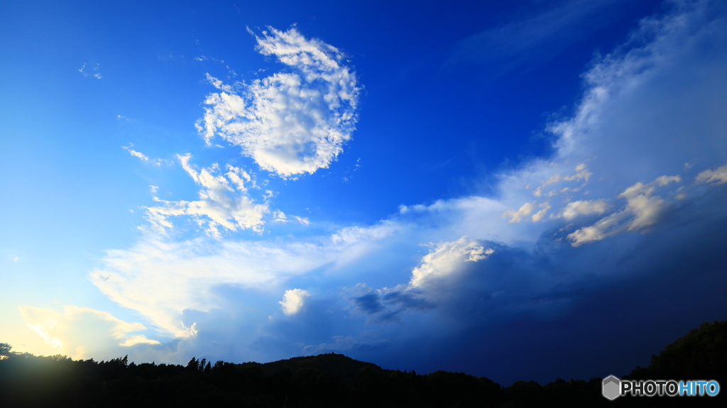 空の写真が続く