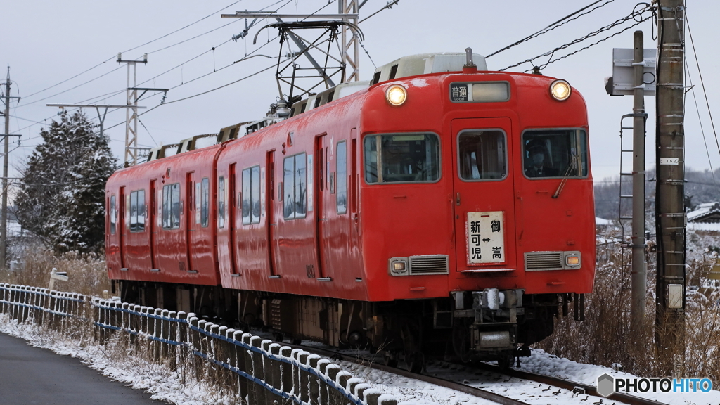 雪だから